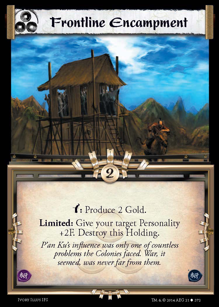 Frontline Encampment FOIL